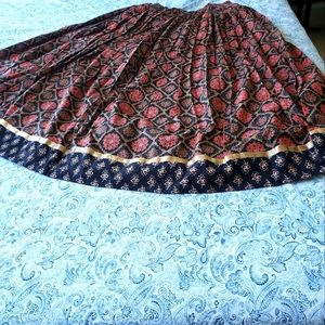 Indian cotton skirt